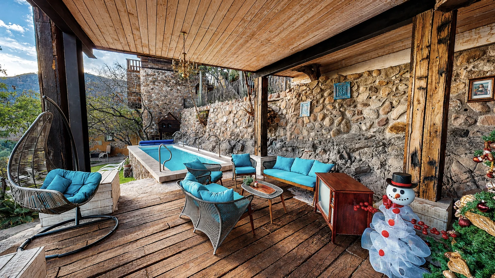 Exterior de Hotel de Piedra