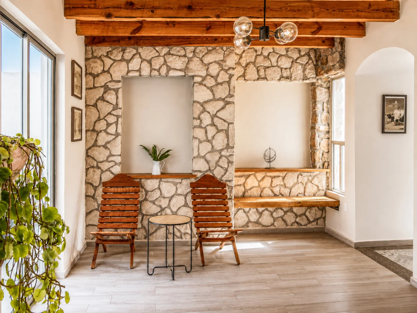 Interior arquitectónico de Hotel La Cuesta Toscana